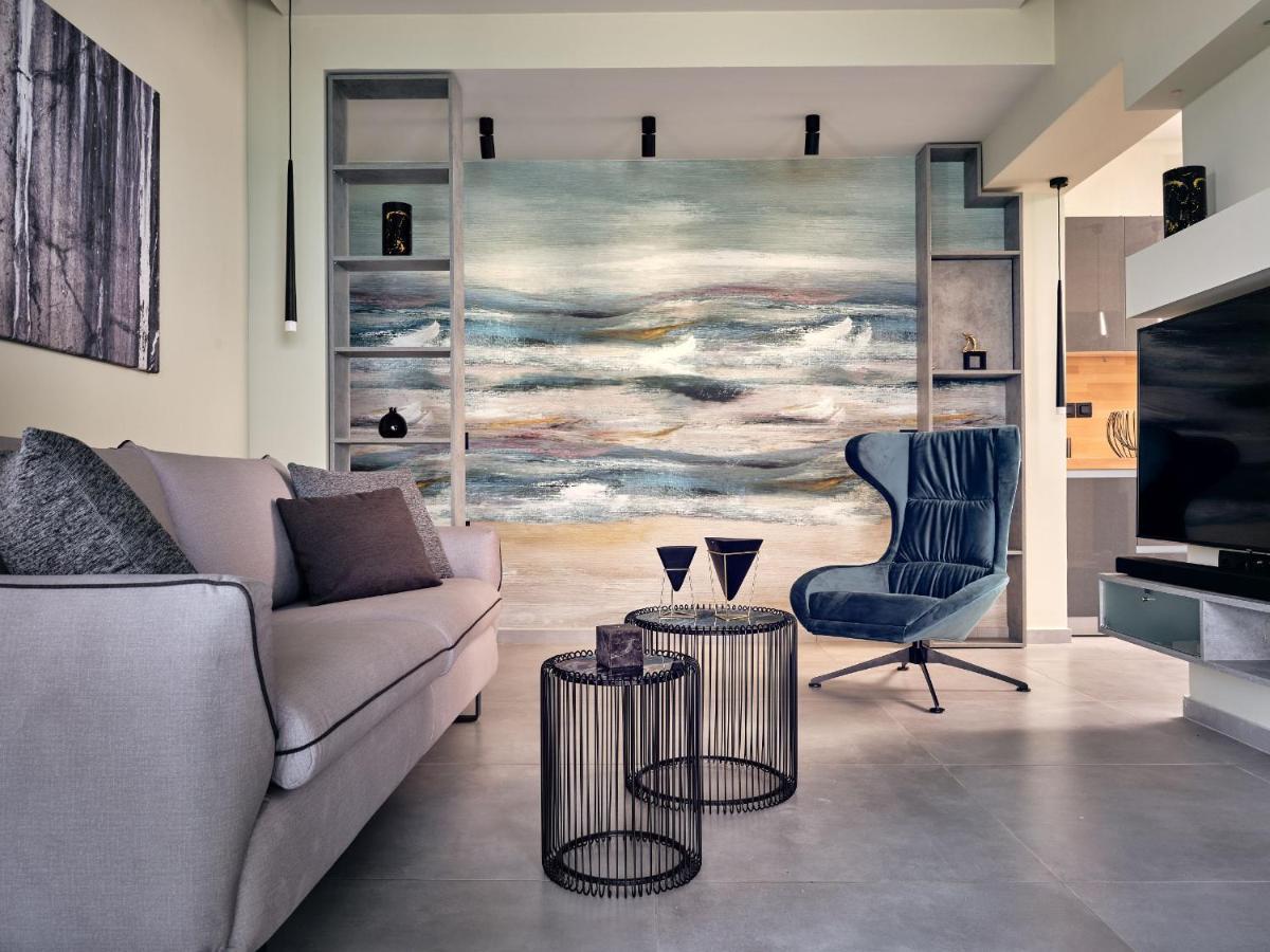 別墅 Blue View - Coastal Elegance With Swim Spa, By Zantewize Alikanás